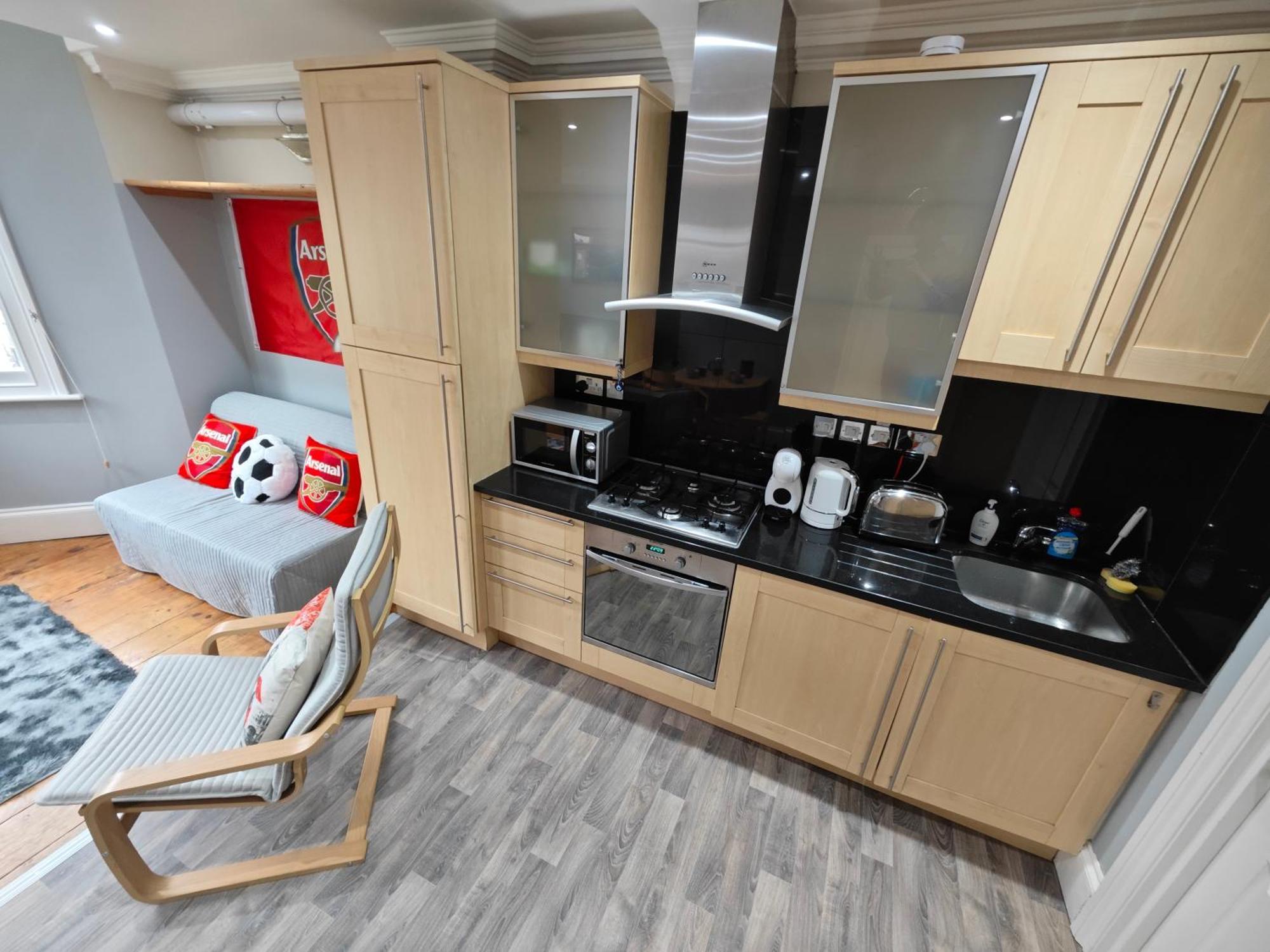 Lovely 1 Bedroom Flat In Finsbury Park/Emirates Stadium London Luaran gambar